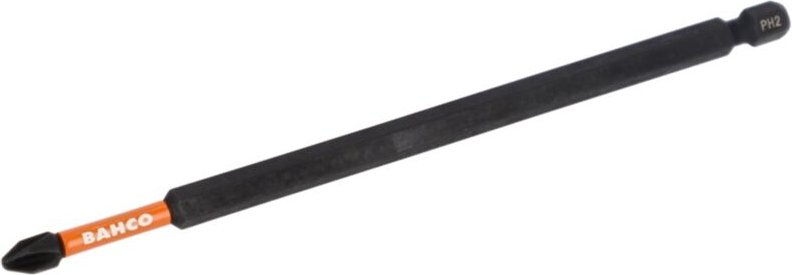 Bahco - 1/4 Torsion Bits für Phillips Schrauben PH2 150 mm - 2 Stk. pro Blisterpackung