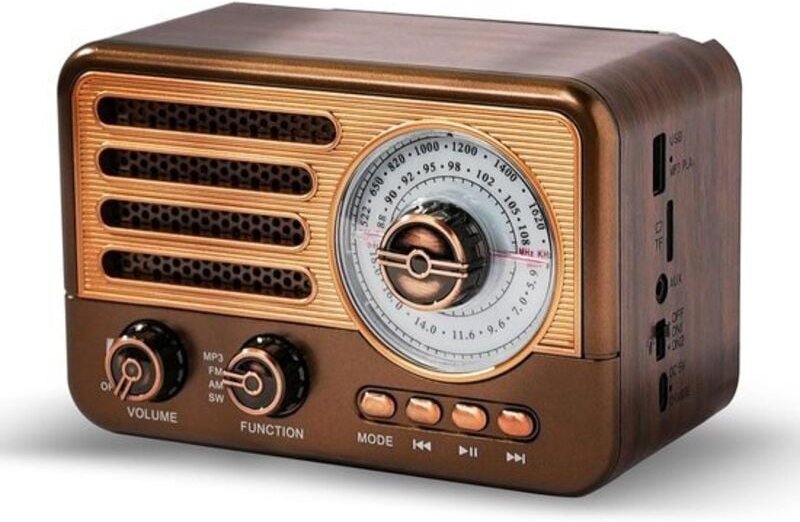 Batteriebetriebenes Transistorradio – Tragbares Radio – Kleines Radio – Mini-FM/AM-Notfallradio – Taschenradio – Ersatzr...