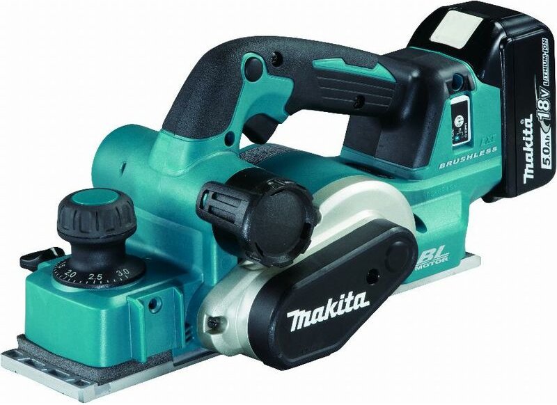 Hobel 18V Li-Ion 5 Ah 82 mm Bluetooth Makita DKP181RTJU