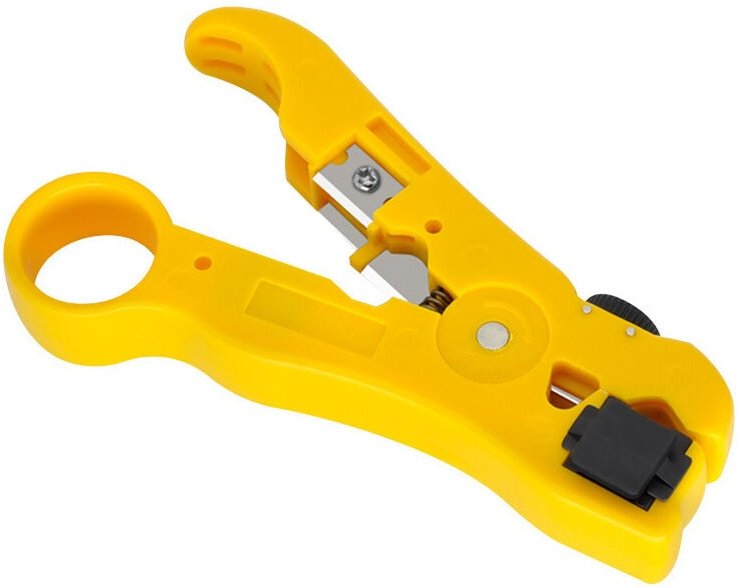 Lntyq - Koaxialkabel-Abisolierzange Paket 1 Prämie 130mm Antennenkabel-Abisolierzange Für Ethernet, Koaxialkabel-Abisoli...