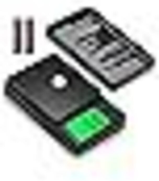 0,01 g/1000 g Präzisionswaage, Mini-Präzisionswaage mit hintergrundbeleuchtetem LCD-Display, Taschenwaage, 7 Einheiten, ...