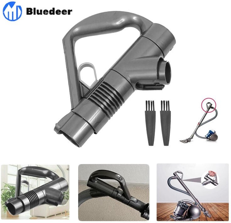Ersatzgriff für Dyson DC19 DC23 DC26 DC29 DC32 DC36 DC37 Staubsauger (Grau/Titan)
