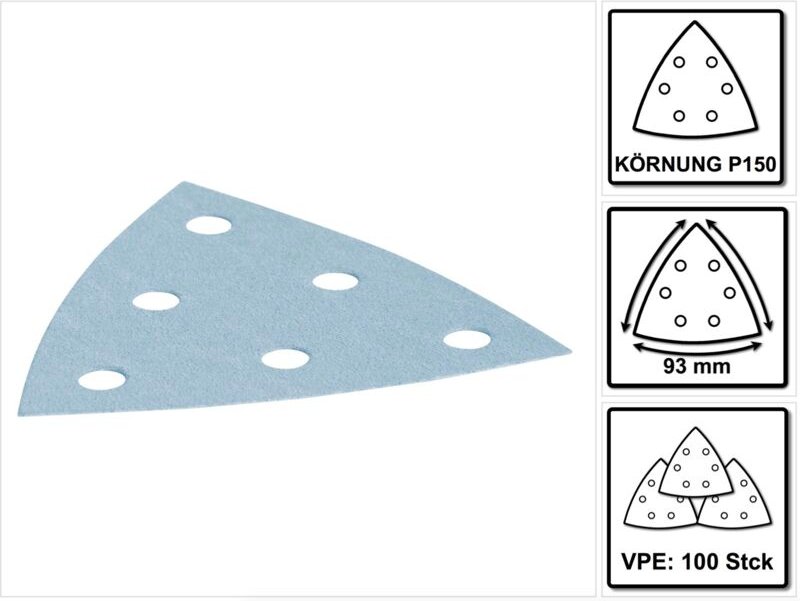 Schleifmittel Granat V93 P150 GR/100 - 497395 - Festool