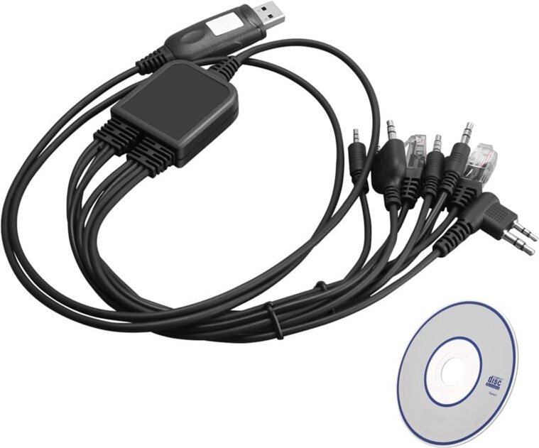 USB-Programmierkabel fuer icom Handy-Walkie-Talkie Autoradio CD Software