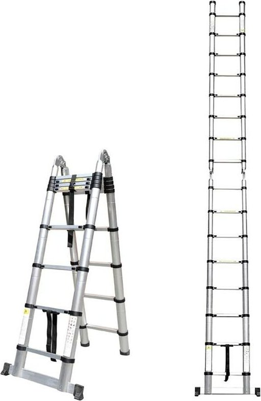 Teleskopische Trittleiter 5 m