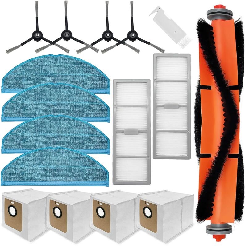 Ersatzteile für Philips Homerun Serie 7000 XU7100/01 XU7100/02 Saugroboter: Rollbürsten, Wischtücher, Staubbeutel, Seite...