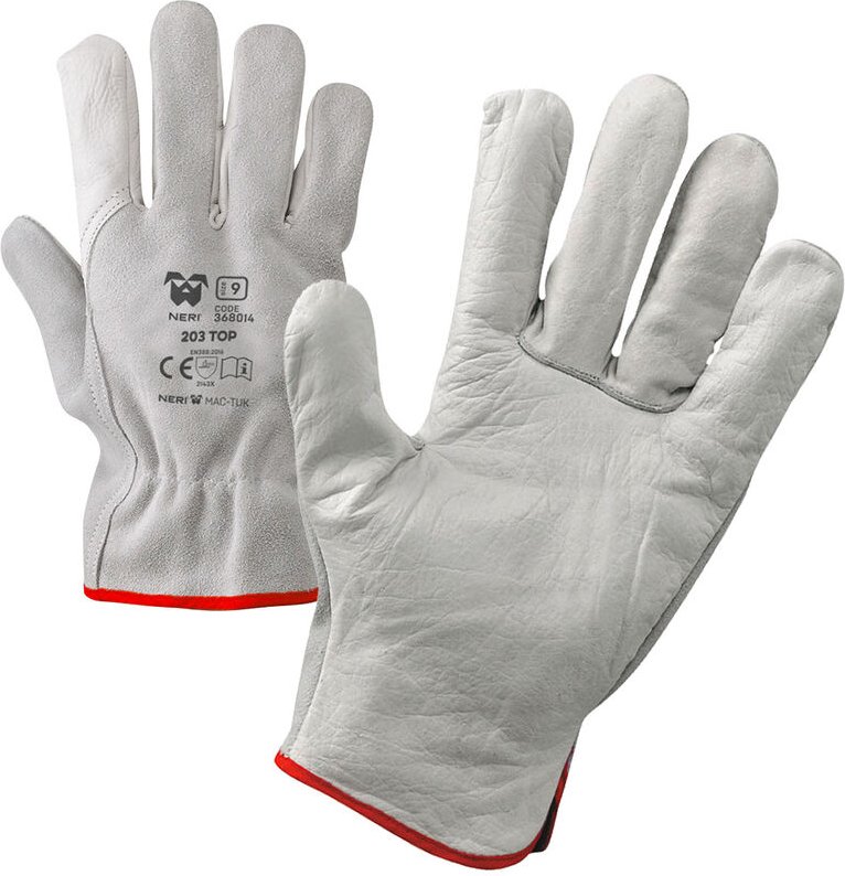 203 Top Schutzhandschuhe - 8 (m) - Weiß - Neri