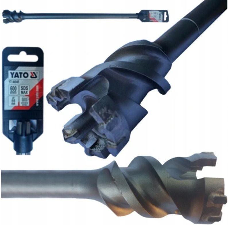 55 mm 600 mm sds Max-Durchstichbohrer YT-44045 - Yato