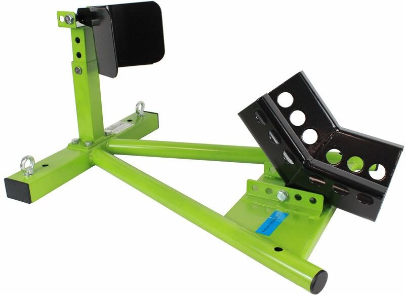 Baumarktplus - Motorradständer vorne für 17' - 21' Motorradwippe 90 - 130mm Montageständer Transportständer