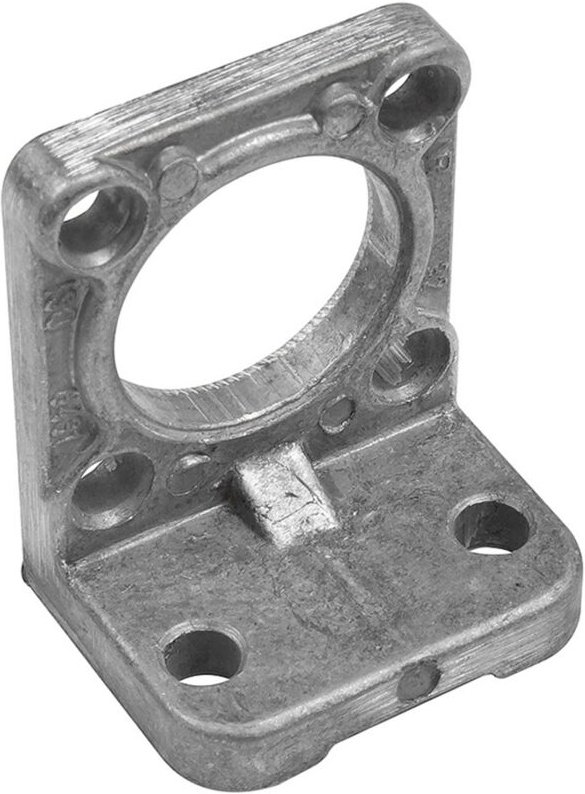 Winkelflansch, iso 15552, iso 21287, Ø50 - Riegler