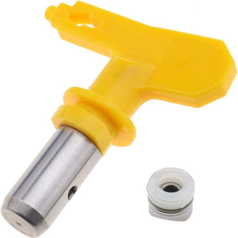 Memkey - 517 Wolframstahl-Sprühdüse für Airless-Lackierpistolen, Airless-Spritzmaschine mit Edelstahlspitze