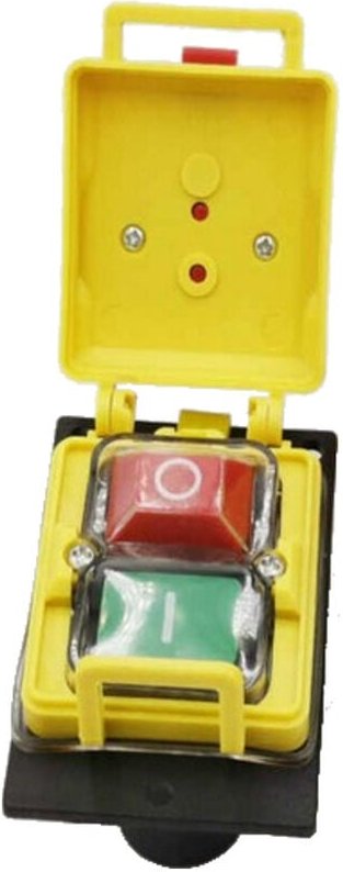 Trade-shop - Maschinen Elektro Ein-Aus-Schalter Hauptschalter 15A 5 Pins für Kreissäge Bandsäge Tischbohrmaschine Absaug...