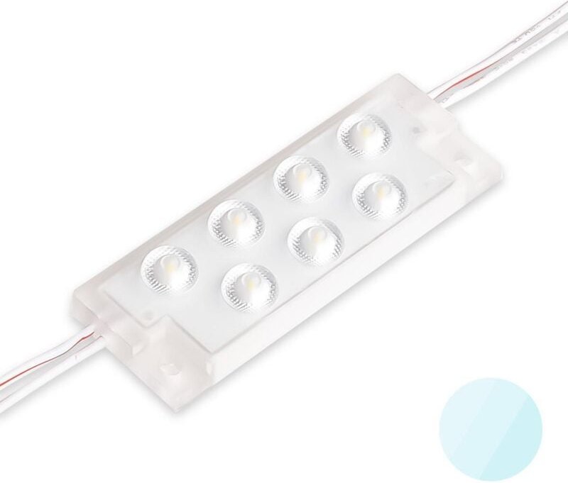 LED Modul 3W 24V 6500K 170° IP68