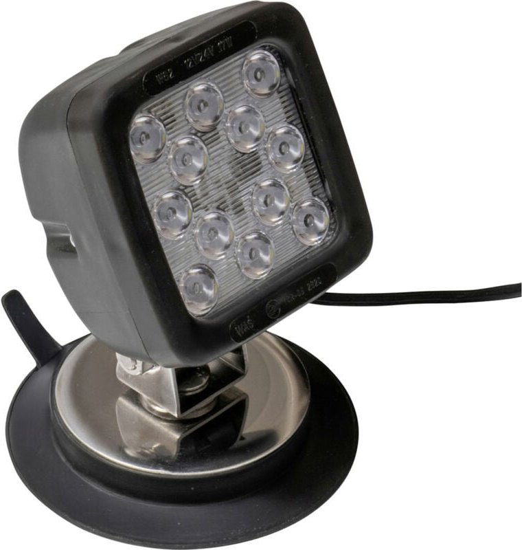 WAS Arbeitsscheinwerfer 12 V, 24 V W82 692.4 +13 Breite Nahfeldausleuchtung (B x H x T) 101 x 148 x