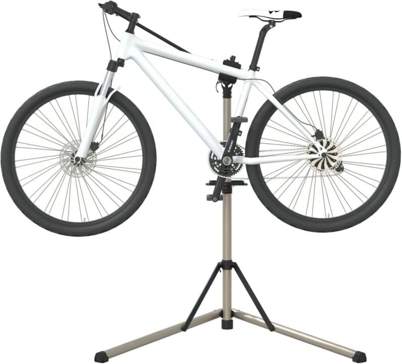 Fahrrad-Montageständer Faltbar Verstellbar 102-160 cm Aluminium - Vidaxl