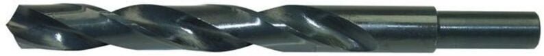 Spiralbohrer DIN 338 Typ N Nenn-Ø 15 mm HSS rollgewalzt abgesetzter Schaft Schaft-Ø 10 mm kurz