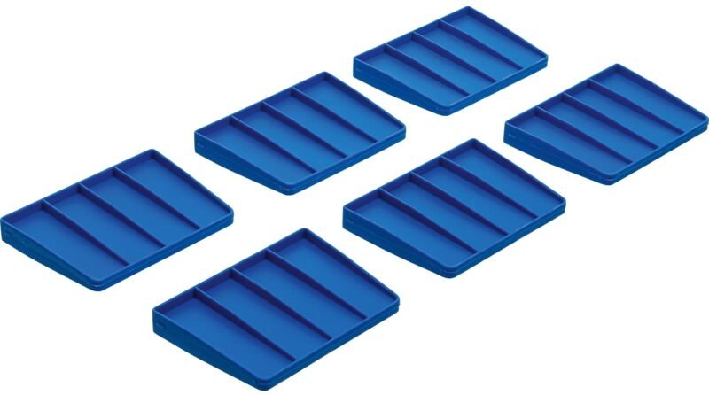 Trennstege für Werkzeug-Tragekasten Kunststoff 6-tlg.