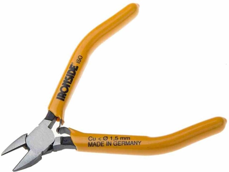 Ironside - Seitenschneider Elektronik 110 mm Griffe Kunststoff-ummantelt