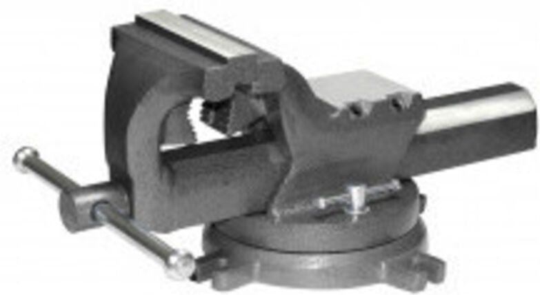 Großer Schmiedeeisen-Klammer Spannweite 150 mm, Öffnung 150 mm, Gewicht 17 kg