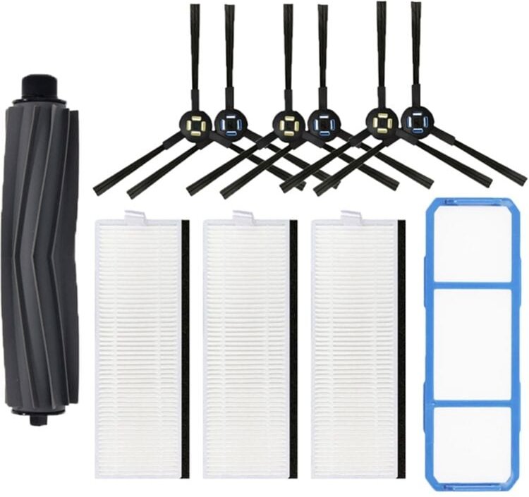 Für ILife A7 A9S V8 V8S X750 X800 X785 V80 L100 Silvercrest SSR1 SSRA1 Staubsauger Gummi Wichtigsten Pinsel Hepa-Filter