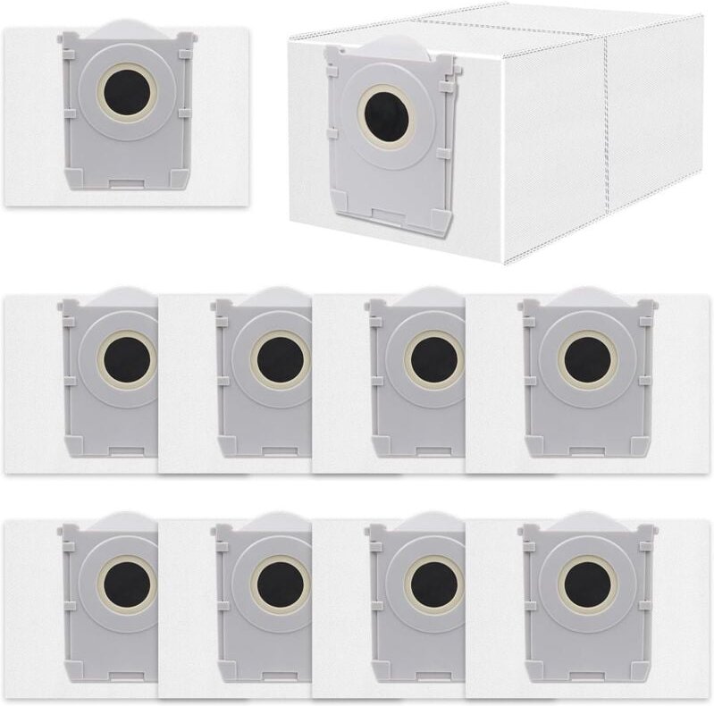 10 Staubbeutel für Ecovacs T80 Saugroboter