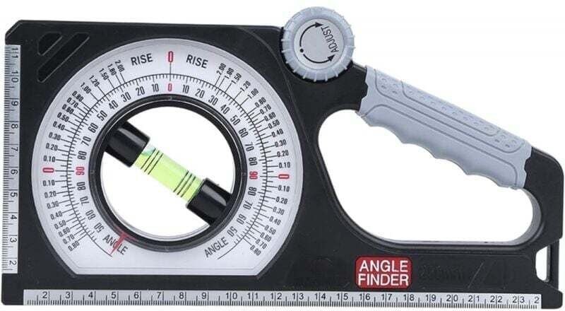 Pente Magnétique Universel Rapporteur D'angle Niveau Déclinomètre Multifonctionnel Jauge Mesure