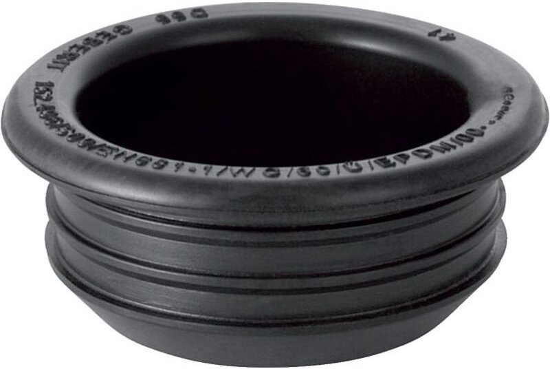 Manschette, d 32mm, d1 58mm, schwarz - Geberit