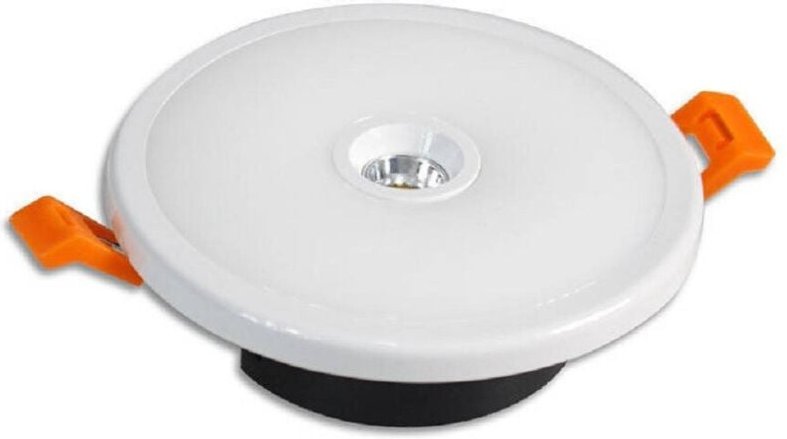 Trade Shop Traesio - Trade Shop - LED-Einbaustrahler 3 Schalter Licht 6500K 3000K 4000K Deckenleuchte P75-T3C -