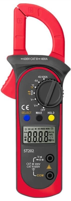 Multimeter, Ohmmeter und Amperemeter, digitales Zangenamperemeter, automatische Messung, Multimeter und Voltmeter, Spann...