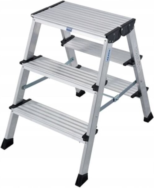 Krause - Aluminium-Klapptritt monto Treppo 2,65 m Tritthocker