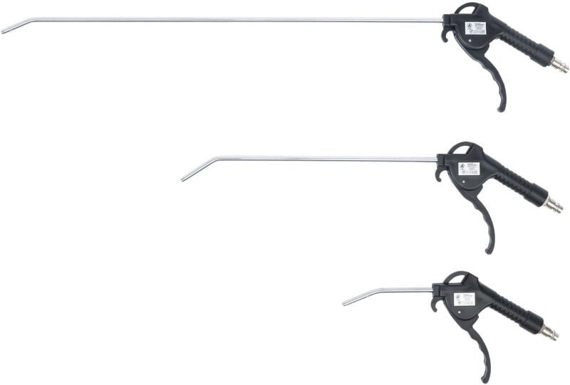 Thumbnail - Druckluft-Ausblaspistolen-Satz 110 / 300 / 500 mm 3-tlg.