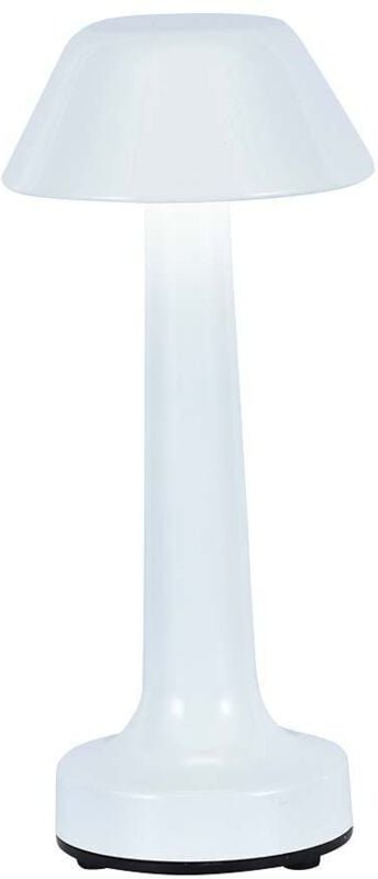 Wiederaufladbare Tischleuchte - IP20 - Weiß - 1W- 40 Lumen - 3IN1