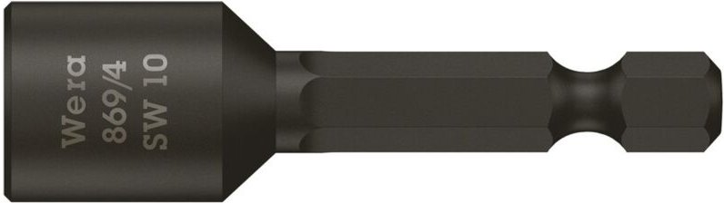 869/4 Steckschlüsseleinsätze, 1/4 x 50 mm - Wera