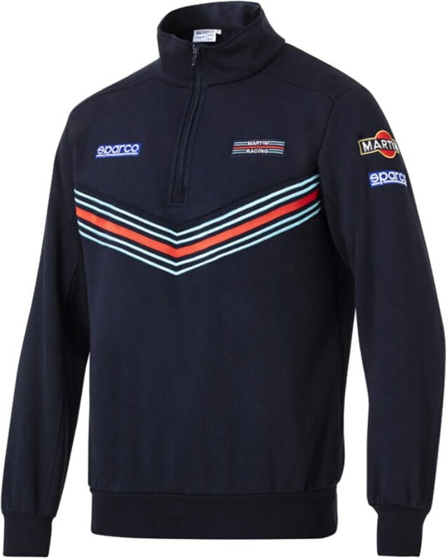Sparco - Half Zip Martini Racing Arbeits-Sweatshirt 013037MR - l