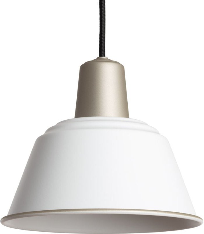 Pendelleuchte Metall für Badezimmer Birzay Weiß