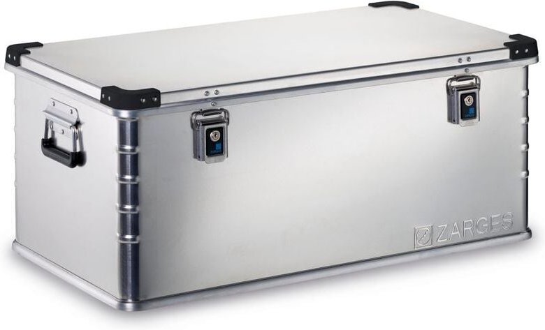 Zarges - Aluminiumbox Maxi L900xB500xH370mm 135l m.Klappverschluss - 40863