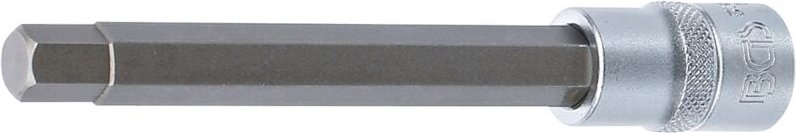 Bgs Technic - Bit-Einsatz Länge 140 mm Antrieb Innenvierkant 12,5 mm (1/2') Innensechskant 11 mm
