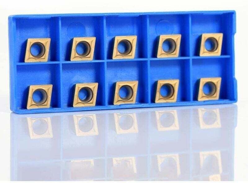 CCMT09t304 Hartmetalleinsatz 10 Stück Hartmetall-CNC-Fräser für Drehwerkzeug