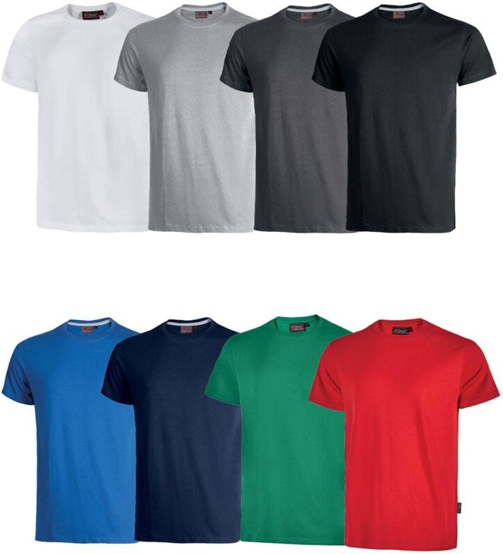 U-Power Fiji Arbeits-T-Shirt - S - Negro