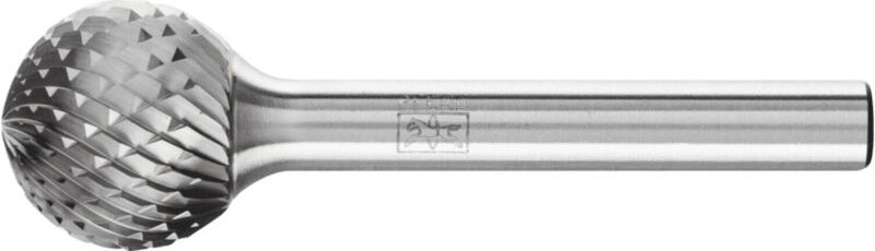 August Rüggeberg Gmbh&co.kg - pferd Hartmetall Frässtift Kugel kud ø 16x14 mm Schaft-Ø 6 mm Z4 universal mittel fein