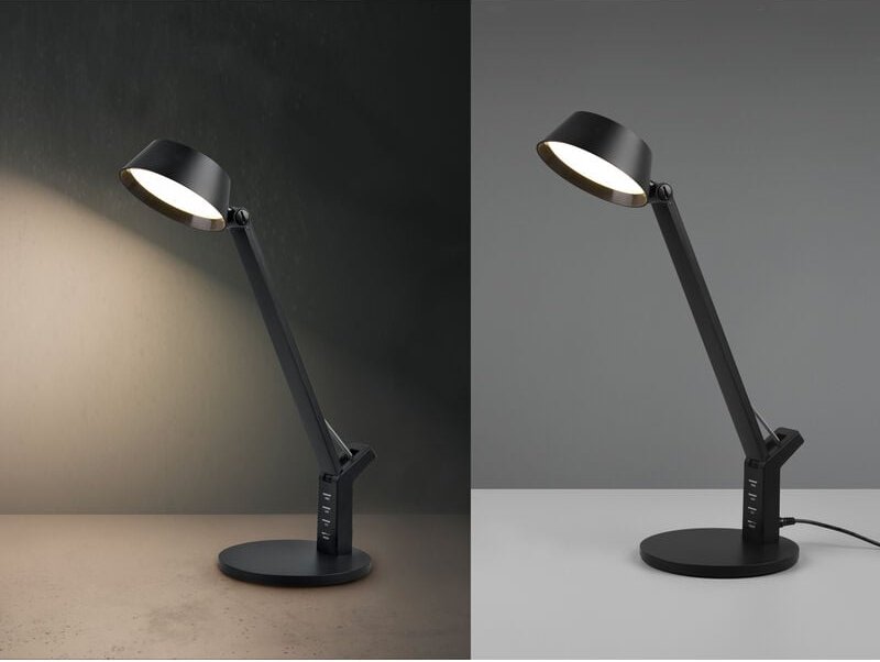 Thumbnail - Trio Lighting - led Schreibtischleuchte ava dimmbar, mit usb Ladefunktion & Tageslicht, 40cm