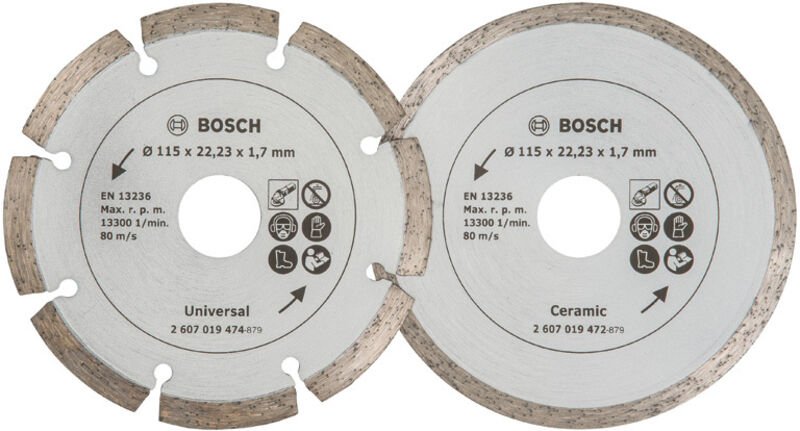 Accessories 2607019478 Diamanttrennscheibe 2 St. - Bosch