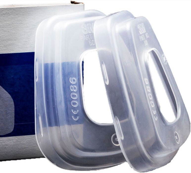 3M 501 Staubfilterabdeckungen-Set, Paar, 2 Stück.