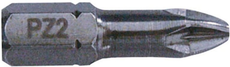 Pozidriv Pz2 Spitze, 25 mm lang, geschmiedet, Bl3 - Riss