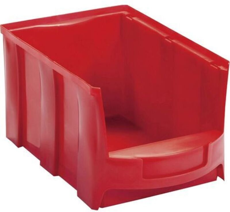 STAR4R Sichtlagerkasten STAR4R (l x b x h) 332 x 211 x 174 mm Rot 1 St. - Viso