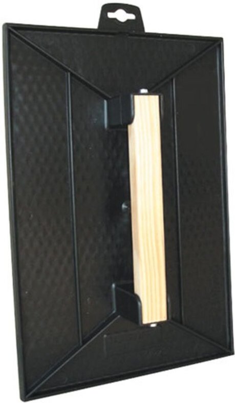 Taloche Kunststoff rechteckig 42x28 Schwarz - Vinmer