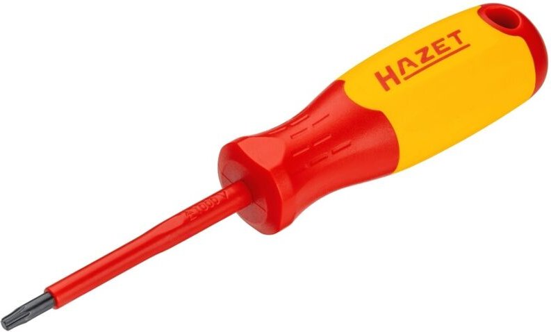 Hazet - Elektriker-Schraubendreher ∙ schutzisoliert 811KV-T20 ∙ Innen torx® Profil ∙ sw T20