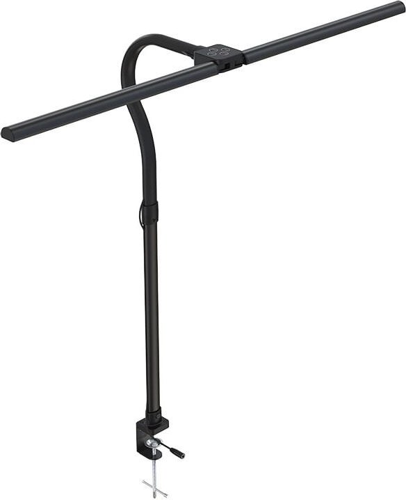 LED-Schreibtischlampe mit doppelseitigem Clip, 360° verstellbar, 5 Einstellungsstufen, Augenschutz, usb, Leistung 24 w, ...