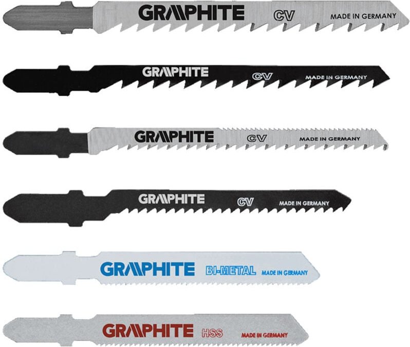 6 tlg. Stichsägeblätter.T-Griff