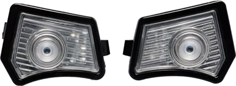 Für XE XF XJ XK LED Seite Puddle Laser-Rückspiegel Projektor Lampe Willkommen Licht